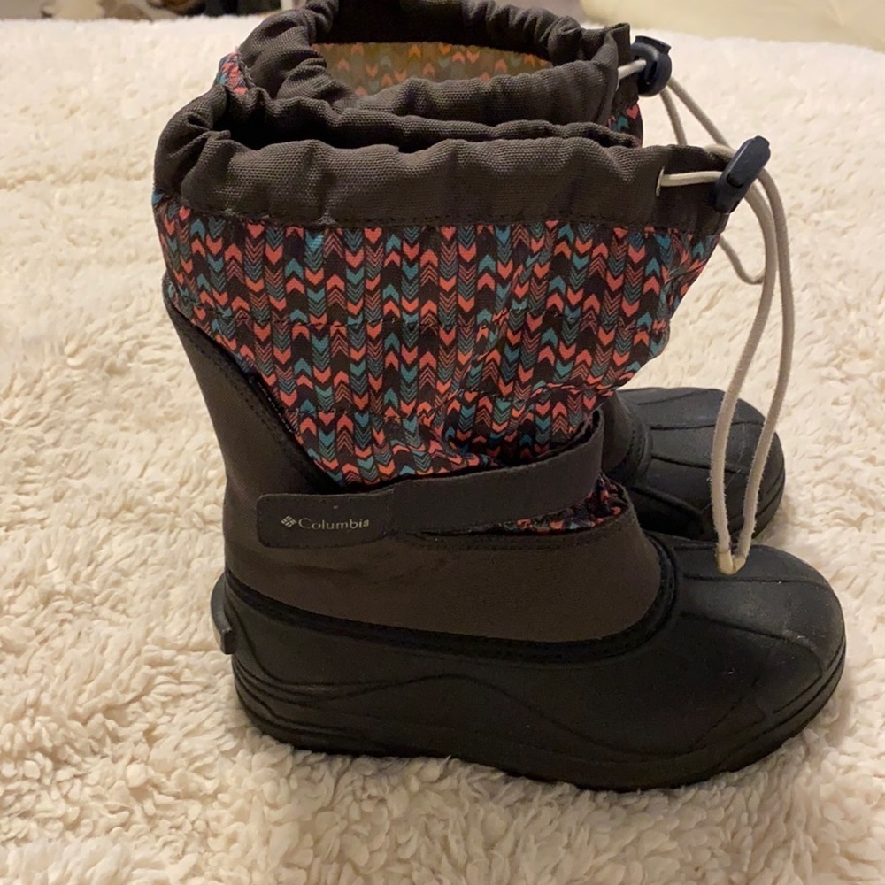 Columbia Powderbug Plus Youth Size 4 Winter Boots